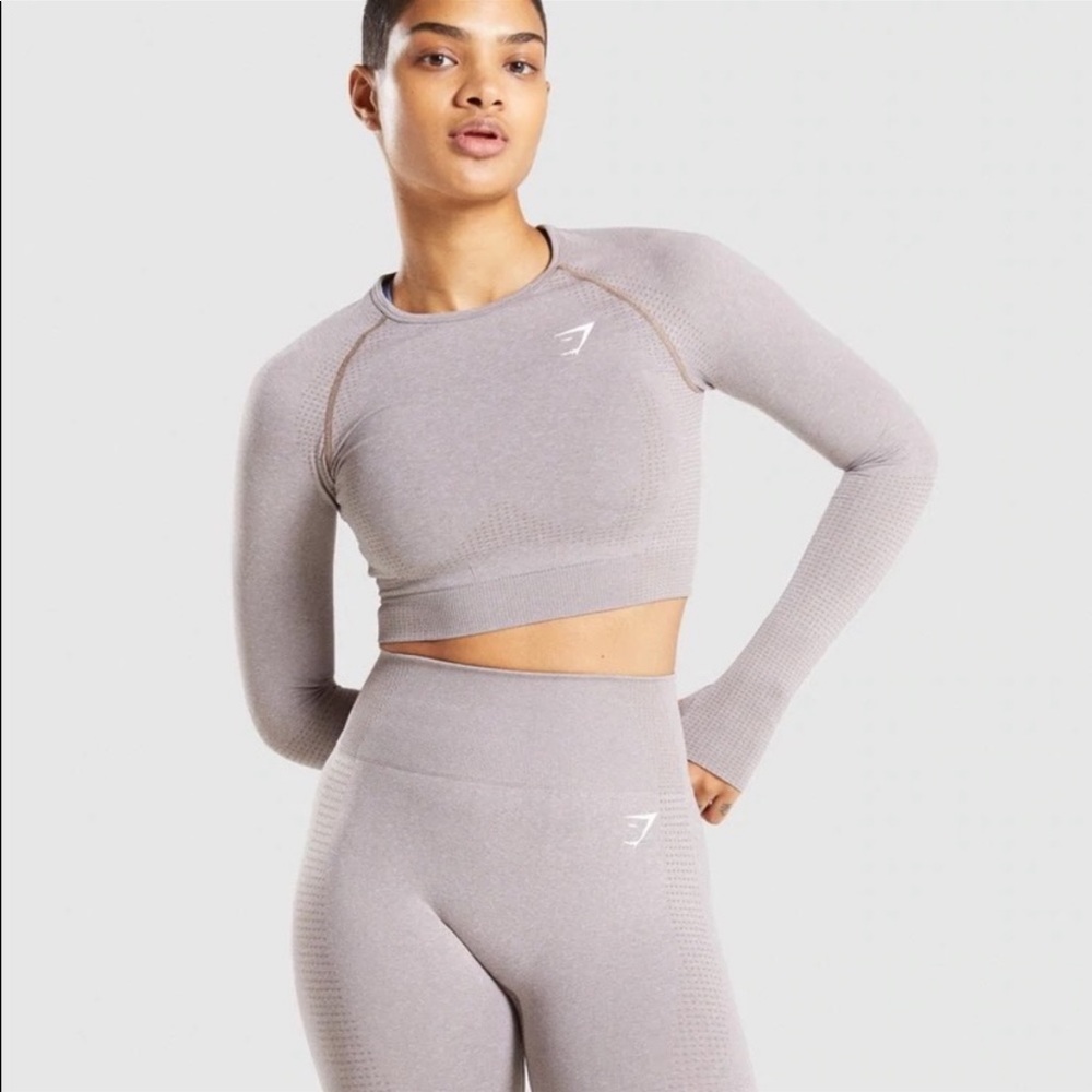 Gymshark Vital Seamless 2.0 Long Sleeve Crop Top